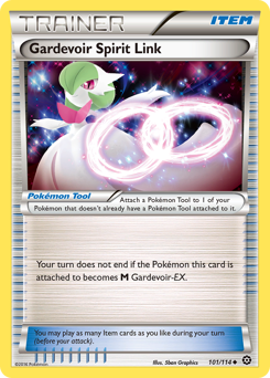 Gardevoir Spirit Link #101/114 Uncommon (Reverse Holofoil) / Steam Siege