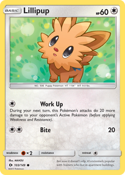 Lillipup #103/149 Common / Sun & Moon