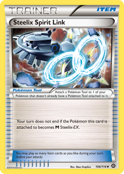 Steelix Spirit Link #106/114 Uncommon / Steam Siege