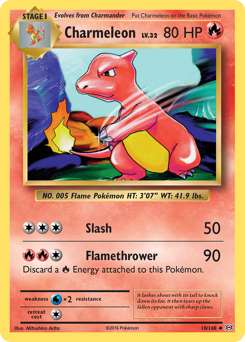 Charmeleon #010/108 Uncommon / Evolutions