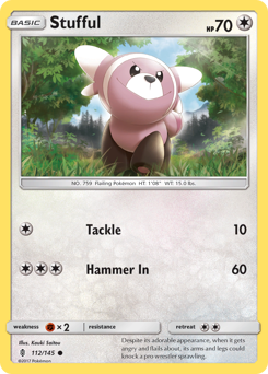 Stufful #112/145 Common / Guardians Rising