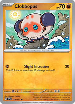 Clobbopus #112/191 Common / Surging Sparks