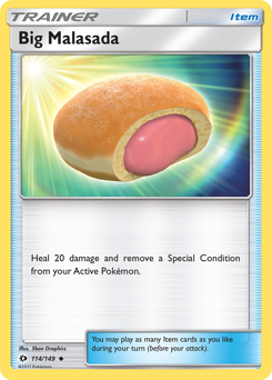 Big Malasada #114/149 Uncommon / Sun & Moon