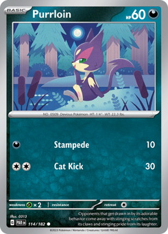 Purrloin #114/182 Common / Paradox Rift