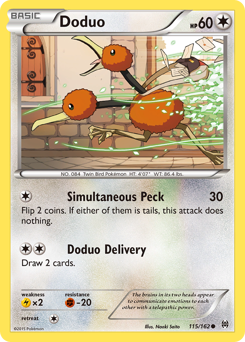 Doduo #115/162 Common / BREAKthrough