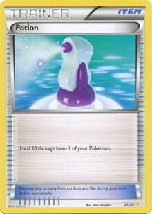 Potion #21/30 Common / XY Trainer Kit: Pikachu Libre & Suicune