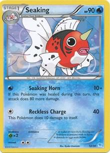 Seaking #25/30 Common / XY Trainer Kit: Pikachu Libre & Suicune