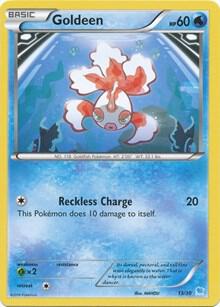 Goldeen #26/30 Common / XY Trainer Kit : Pikachu Libre & Suicune