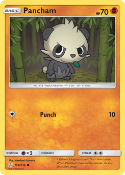 Pancham #119/236 Common / Cosmic Eclipse