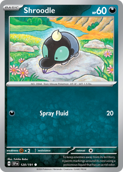 Shroodle #120/191 Common / Surging Sparks