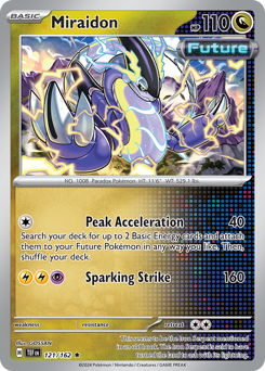 Miraidon #121/162 Rare (Holofoil) / Temporal Forces