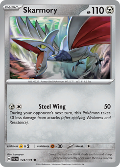 Skarmory #124/191 Common / Surging Sparks
