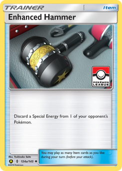 Enhanced Hammer #124/145 Uncommon (Reverse Holofoil) / Guardians Rising