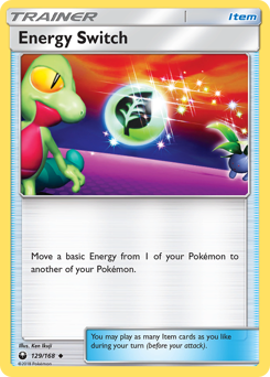 Energy Switch #129/168 Uncommon / Celestial Storm