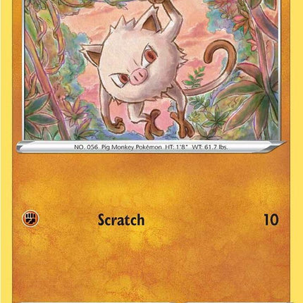 Mankey #133/264 Common (Reverse Holofoil) / Fusion Strike