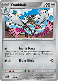 Doublade #133/182 Common / Paradox Rift