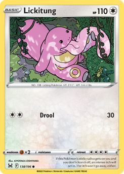 Lickitung #138/196 Common / Lost Origin