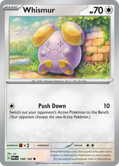 Whismur #148/182 Common / Paradox Rift