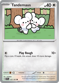 Tandemaus #157/191 Common / Surging Sparks