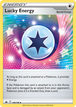 Lucky Energy #158/198 Uncommon (Reverse Holofoil) / Chilling Reign