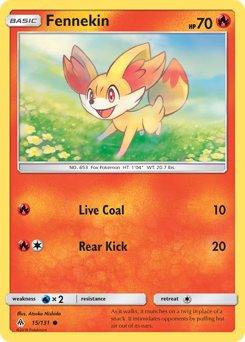 Fennekin #015/131 Common / Forbidden Light