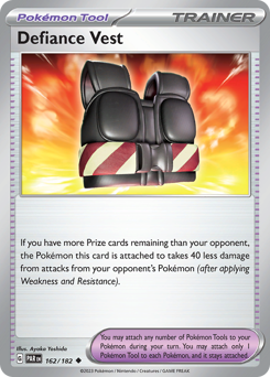 Defiance Vest #162/182 Uncommon (Reverse Holofoil) / Paradox Rift