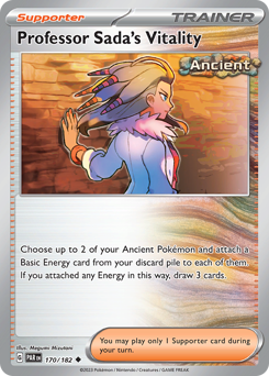 Professor Sada's Vitality #170/182 Uncommon / Paradox Rift
