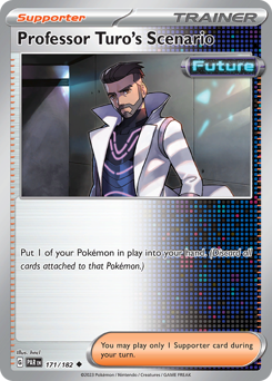 Professor Turo's Scenario #171/182 Uncommon (Reverse Holofoil) / Paradox Rift