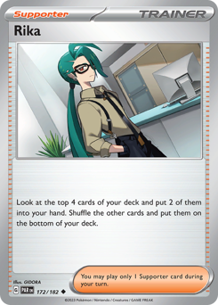 Rika #172/182 Uncommon / Paradox Rift