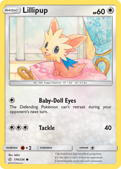 Lillipup #174/236 Common / Cosmic Eclipse