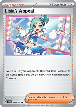 Lisia's Appeal #179/191 Uncommon / Surging Sparks