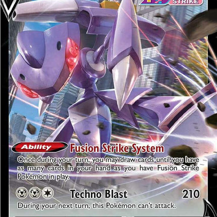 Genesect V #185/264 Ultra Rare (Holofoil) / Fusion Strike