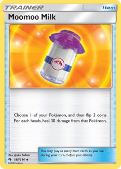 Moomoo Milk #185/214 Uncommon / Lost Thunder