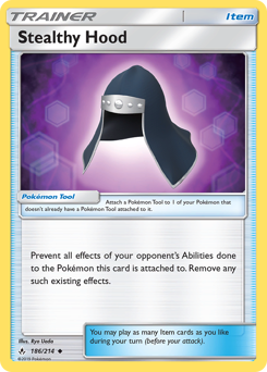 Stealthy Hood #186/214 Uncommon / Unbroken Bonds