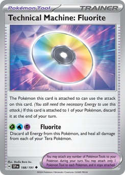Technical Machine : Fluorite #188/191 Uncommon / Surging Sparks