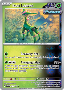 Iron Leaves #019/167 Rare (Holofoil) / Twilight Masquerade