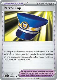 Patrol Cap #191/197 Uncommon / Obsidian Flames