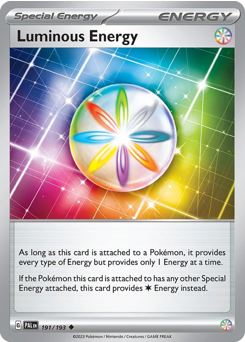 Luminous Energy #191/193 Uncommon (Reverse Holofoil) / Paldea Evolved