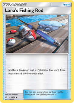 Lana's Fishing Rod #266/236 Uncommon / Cosmic Eclipse