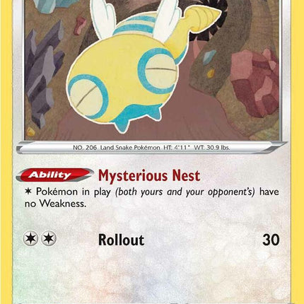 Dunsparce #207/264 Uncommon (Reverse Holofoil) / Fusion Strike