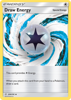 Draw Energy #209/236 Uncommon / Cosmic Eclipse