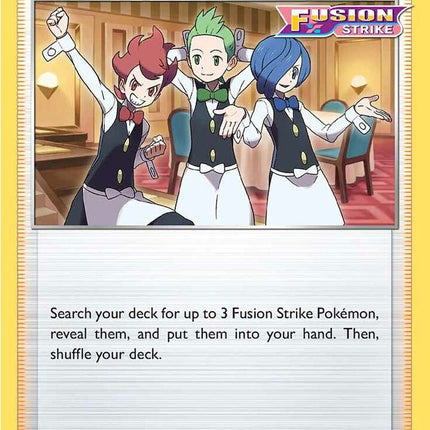 Chili & Cilan & Cress #227/264 Uncommon (Reverse Holofoil) / Fusion Strike