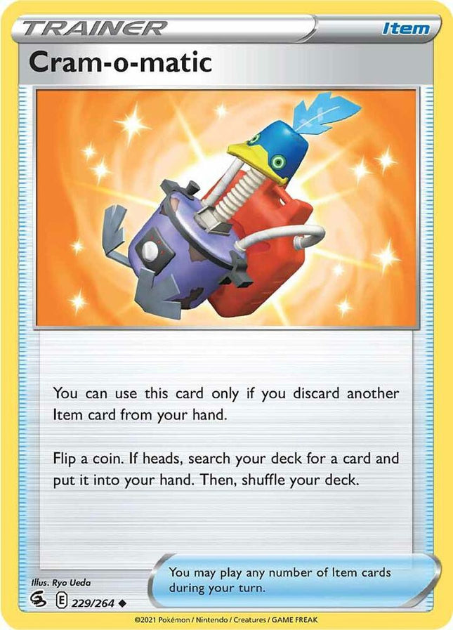 Cram-o-matic #229/264 Uncommon (Reverse Holofoil) / Fusion Strike