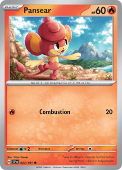 Pansear #022/191 Common / Surging Sparks