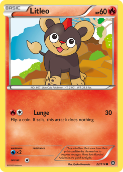 Litleo #022/114 Common / Steam Siege