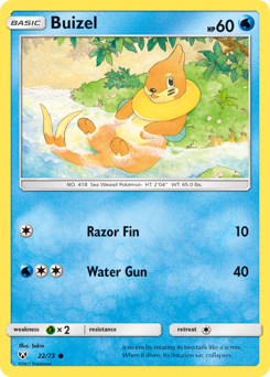Buizel #22/73 Common / Shining Legends