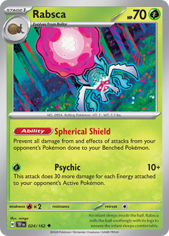 Rabsca #024/162 Uncommon (Reverse Holofoil) / Temporal Forces