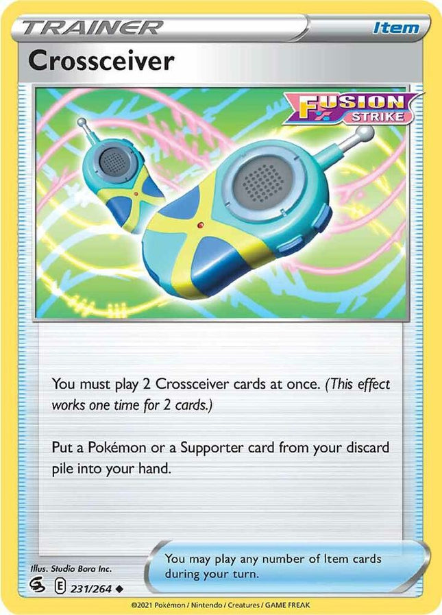 Crossceiver #231/264 Uncommon / Fusion Strike