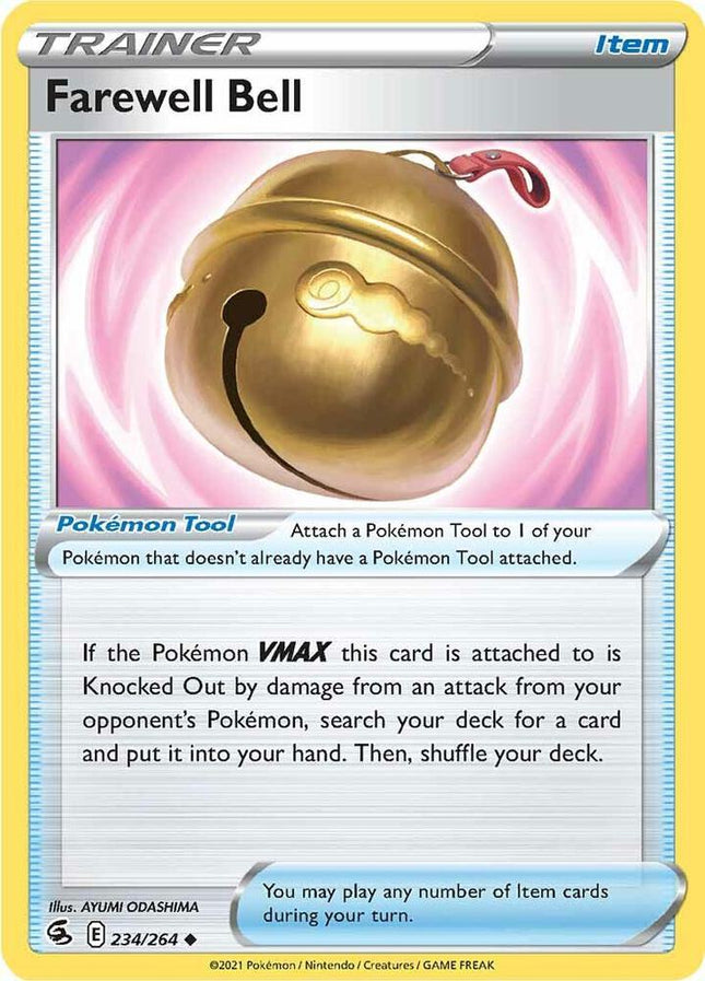 Farewell Bell #234/264 Uncommon (Reverse Holo) / Fusion Strike