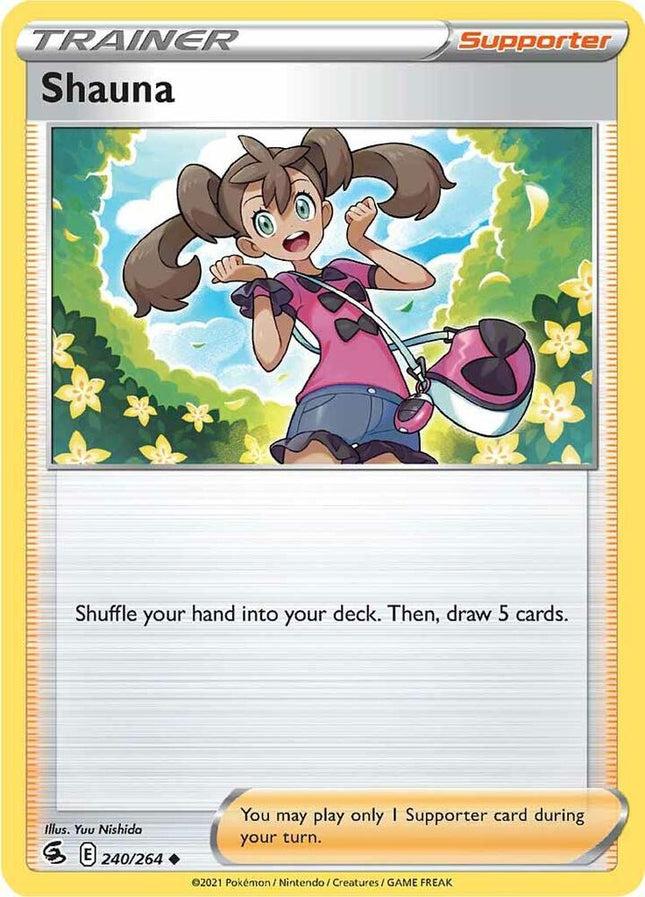 Shauna #240/264 Uncommon (Reverse Holofoil) / Fusion Strike